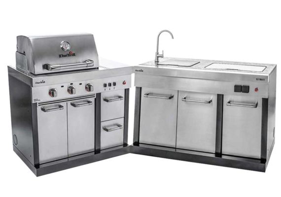 Bucatarie exterioara modulara Char-Broil Ultimate Entertainment gratar + chiuveta 140906-140905 - 1 Bucatarie exterioara modulara Char-Broil Ultimate Entertainment gratar + chiuveta 140906-140905 - 1