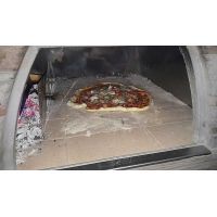 Cuptor traditional pentru pizza pe lemne Maximus negru - 16