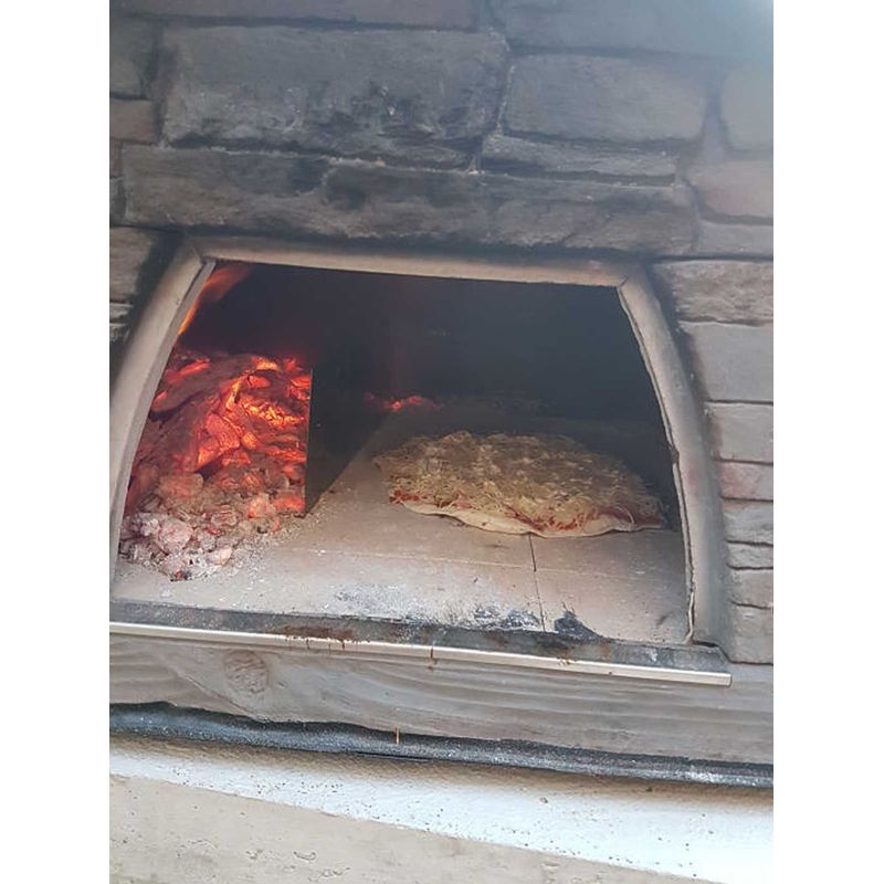 Cuptor traditional pentru pizza pe lemne Maximus negru - 18