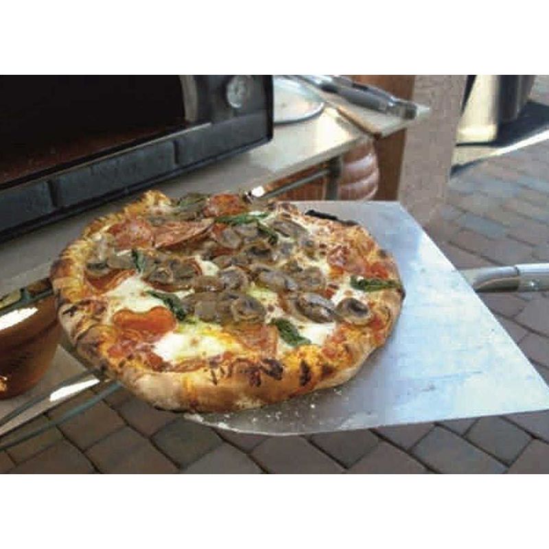 Cuptor traditional pentru pizza pe lemne Maximus negru - 20