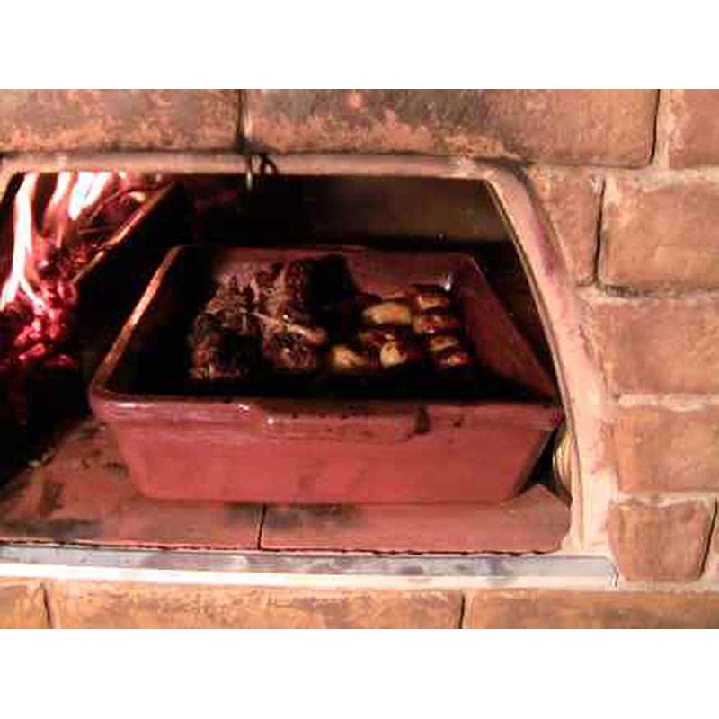 Cuptor traditional pentru pizza pe lemne Maximus negru - 22