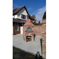 Cuptor traditional pentru pizza pe lemne Maximus negru - 11