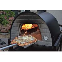 Cuptor traditional pentru pizza pe lemne Maximus negru - 15