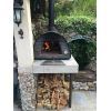 Cuptor traditional pentru pizza pe lemne Maximus negru - 8