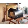 Cuptor traditional pentru pizza pe lemne Maximus negru - 9