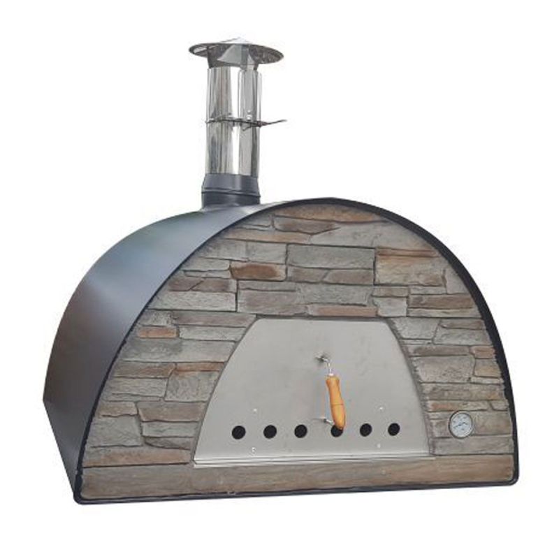Cuptor traditional pentru pizza pe lemne Maximus Arena negru - 1 Cuptor traditional pentru pizza pe lemne Maximus Arena negru - 1