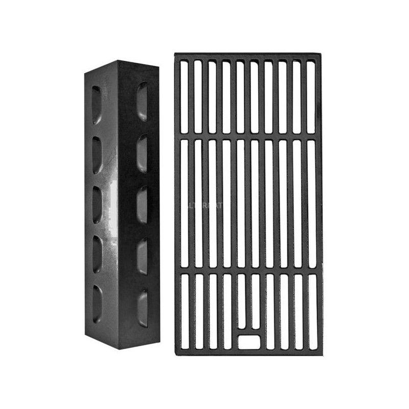 Protectie gratar set 1 aparatoare emailata 38x12 cm si 1 gratar fonta 45x22 cm pentru gratarele seria 3 Campingaz 2000033786 - 1 Protectie gratar set 1 aparatoare emailata 38x12 cm si 1 gratar fonta 45x22 cm pentru gratarele seria 3 Campingaz 2000033786 - 1