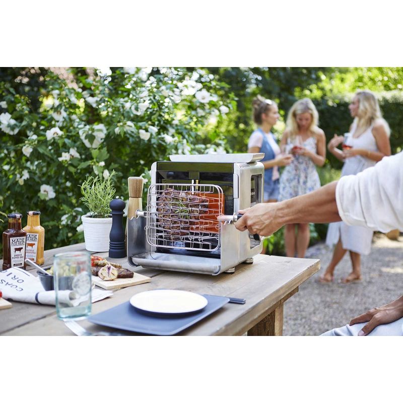 Gratar pe gaz cu arzator infrarosu Landmann 800 Smart Grill 12302 - 11