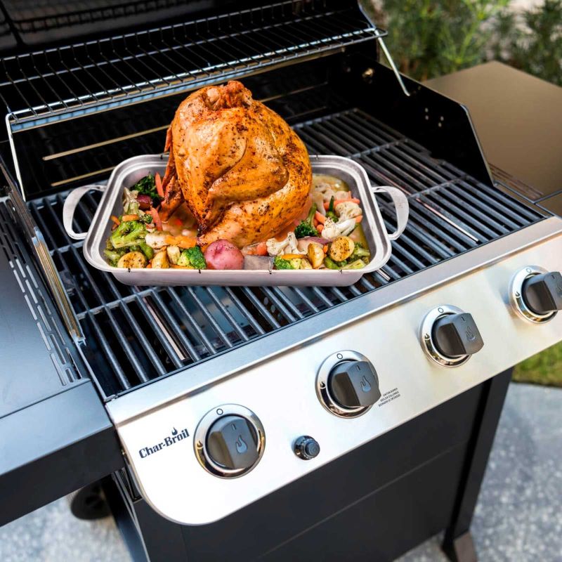 Accesoriu pentru gatit pui intreg cu suport cutie bere Char-Broil 140018 - 4