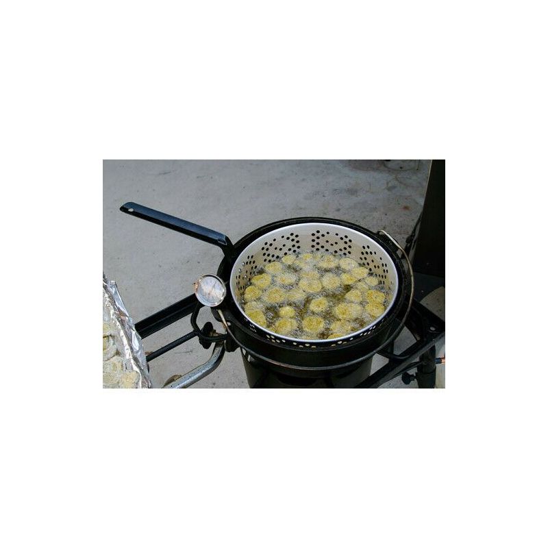 Ceaun din fonta cu friteuza 30 cm Camp Chef CC-CP12 - 2