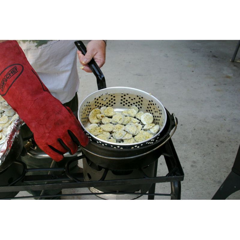 Ceaun din fonta cu friteuza 30 cm Camp Chef CC-CP12 - 3