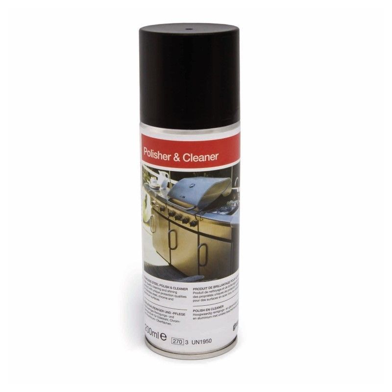 Spray pentru polishat si curatat gratare de inox Grandhall A06612022E - 1 Spray pentru polishat si curatat gratare de inox Grandhall A06612022E - 1