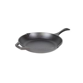 Tigaie adanca rotunda din fonta cu maner Chef Collection Lodge 26 cm L-C10SK - 1