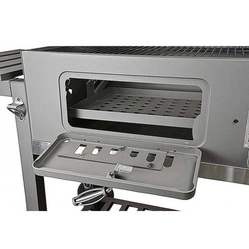 Gratar pe carbuni Activa Angular XXL 11250C, gratare din fonta 71 x 46 cm - 3