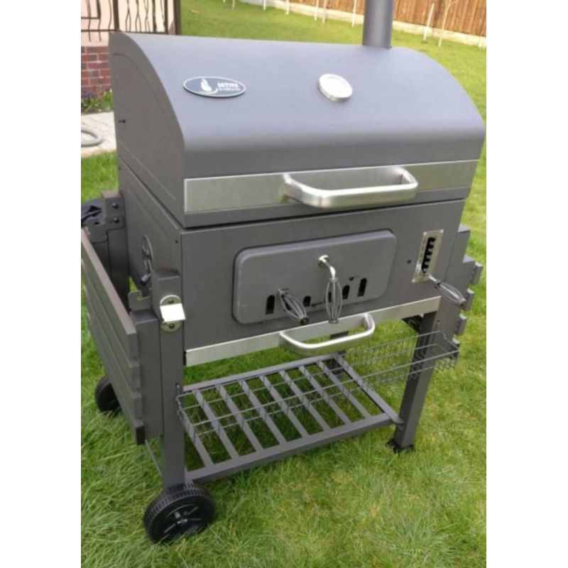 Gratar pe carbuni Activa Angular XXL 11250C, gratare din fonta 71 x 46 cm - 9
