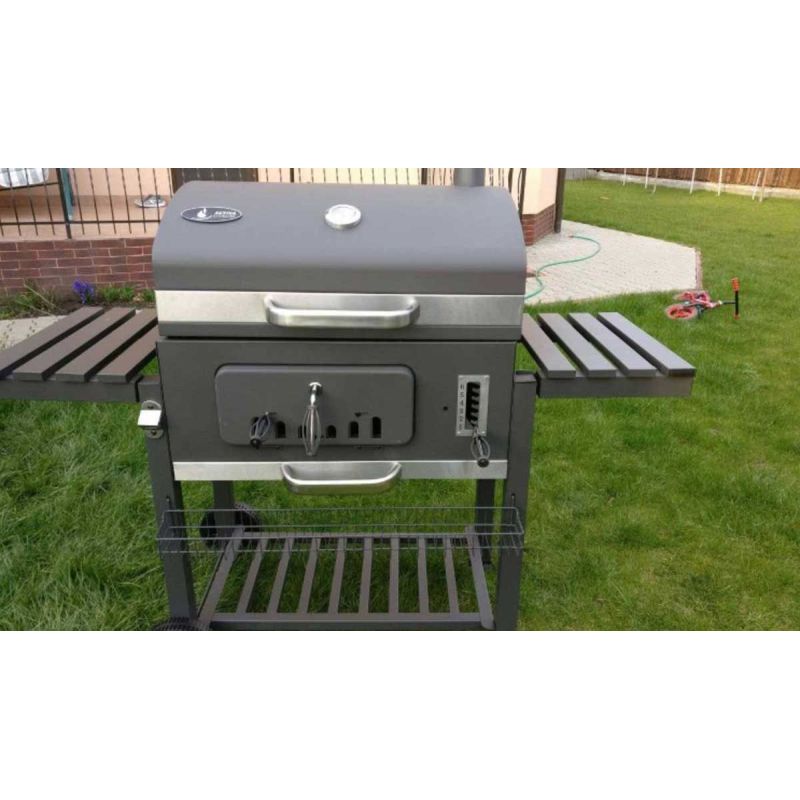 Gratar pe carbuni Activa Angular XXL 11250C, gratare din fonta 71 x 46 cm - 10