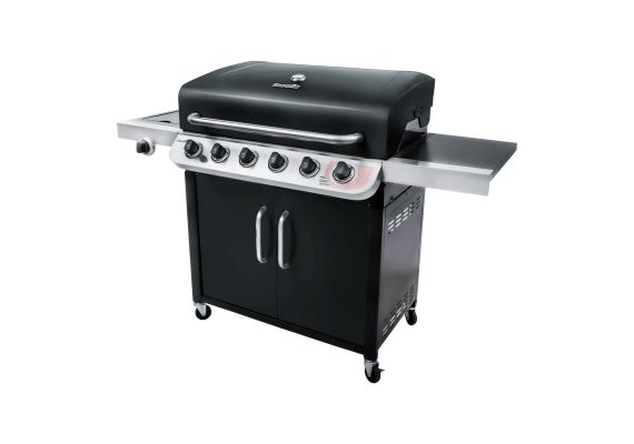 Gratar pe gaz Char-Broil Convective 640B XL, 6 arzatoare din inox, gratare din fonta 140847 - 1 Gratar pe gaz Char-Broil Convective 640B XL, 6 arzatoare din inox, gratare din fonta 140847 - 1