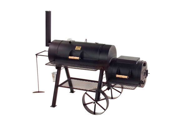 Gratar pe carbuni cu afumatoare JOE's Barbeque Smoker 16" Texas Classic JS-33752 - 1 Gratar pe carbuni cu afumatoare JOE's Barbeque Smoker 16" Texas Classic JS-33752 - 1