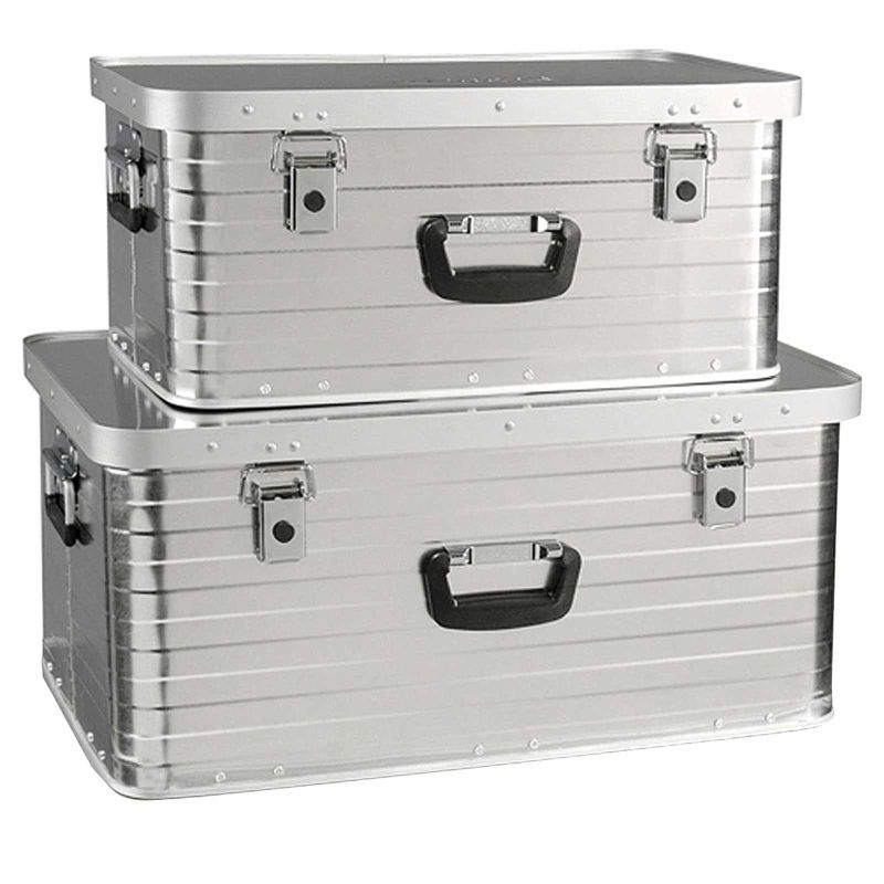 Set 2 cutii de aluminiu pentru depozitare 80 litri si 47 litri Enders Toronto 3902 - 1