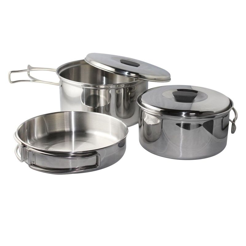 Set vase camping otel inoxidabil Enders Culina, 6 piese 6832 - 1 Set vase camping otel inoxidabil Enders Culina, 6 piese 6832 - 1
