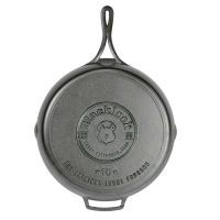 Tigaie adanca rotunda din fonta cu maner triplu asezonata Lodge Blacklock 37 cm L-BL10SK - 4