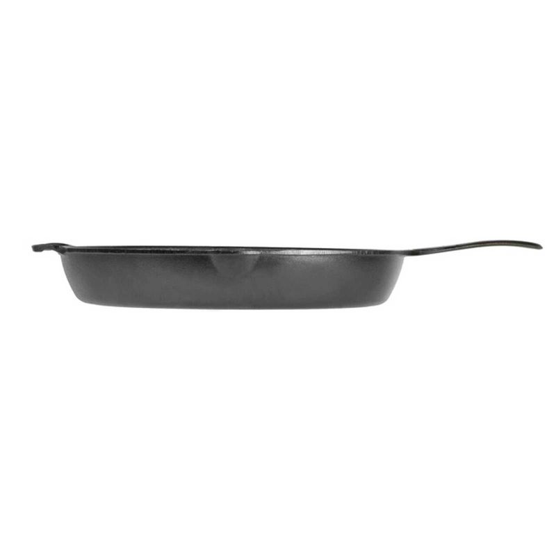 Tigaie adanca rotunda din fonta cu maner triplu asezonata Lodge Blacklock 37 cm L-BL10SK - 3