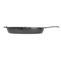 Tigaie adanca rotunda din fonta cu maner triplu asezonata Lodge Blacklock 37 cm L-BL10SK - 3