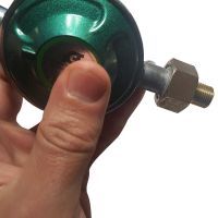 Set regulator gaz de presiune cu furtun si manometru Grandhall A00080040T - 7