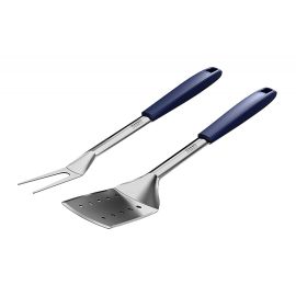 Set spatula si furculita din inox pentru gratar Cadac 98309V - 1