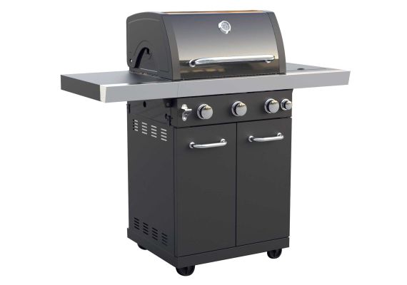 Gratar pe gaz cu 3+1 arzatoare, gratare din inox, Grill Chef Landmann 12907 - 1 Gratar pe gaz cu 3+1 arzatoare, gratare din inox, Grill Chef Landmann 12907 - 1