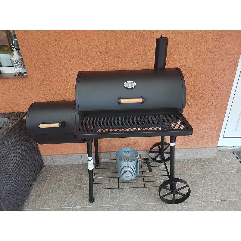 Gratar pe carbuni cu afumatoare American BBQ Washington Activa 11240 - 14