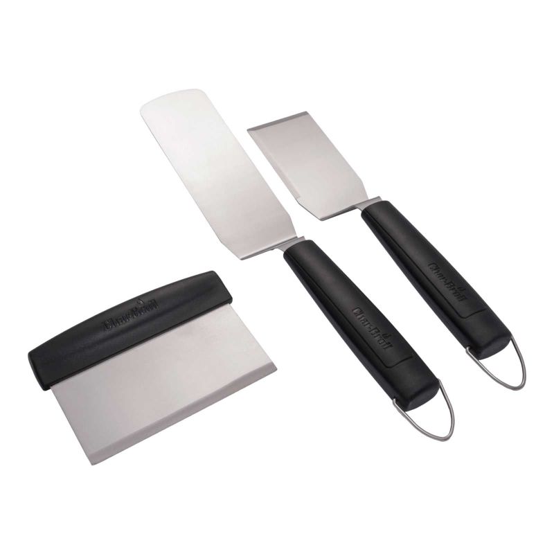 Set 3 spatule pentru gratar si plancha Char-Broil 140022 - 1