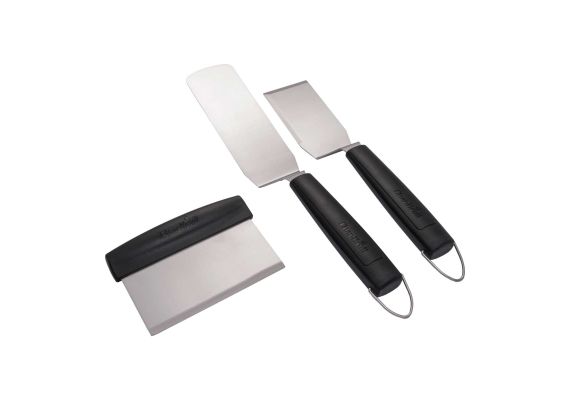 Set 3 spatule pentru gratar si plancha Char-Broil 140022 - 1 Set 3 spatule pentru gratar si plancha Char-Broil 140022 - 1