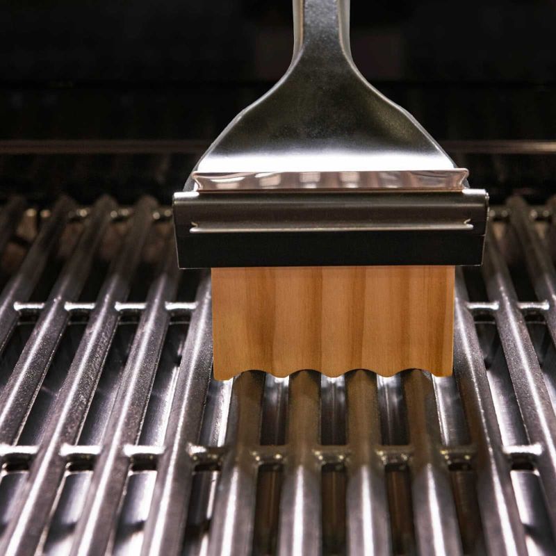 Cap de schimb din lemn pentru perie de gratar Premium Char-Broil 140041 - 8