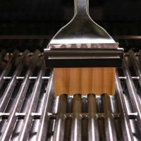 Cap de schimb din lemn pentru perie de gratar Premium Char-Broil 140041 - 8