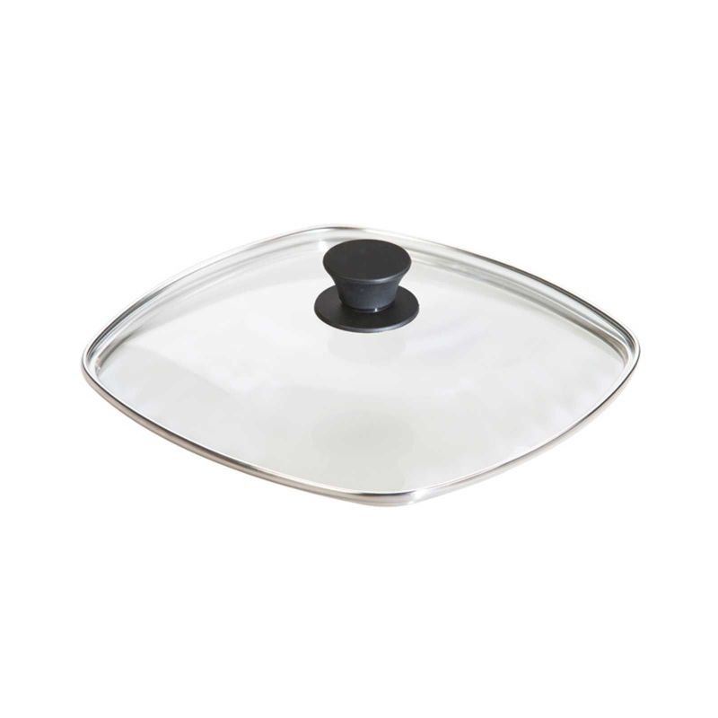 Capac din sticla patrat pentru tigaie Lodge 26 cm L-GLSQ10 - 1 Capac din sticla patrat pentru tigaie Lodge 26 cm L-GLSQ10 - 1