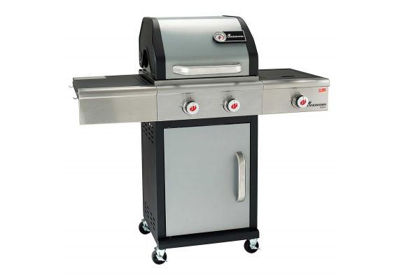 Gratar pe gaz Landmann Triton, gratare din fonta, PTS 2.1 arzatoare din inox 12911 - 1 Gratar pe gaz Landmann Triton, gratare din fonta, PTS 2.1 arzatoare din inox 12911 - 1
