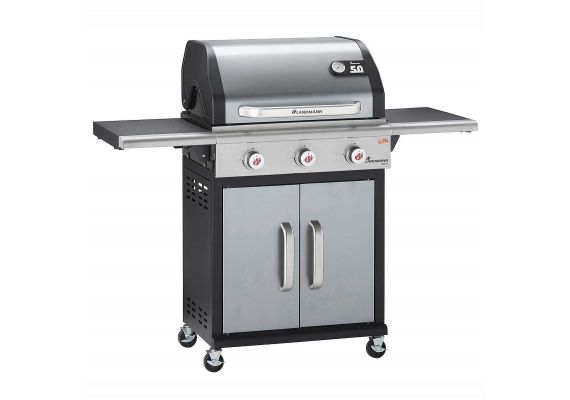 Gratar pe gaz Landmann Triton, gratare din fonta, PTS 3.0 arzatoare din inox 12934 - 1 Gratar pe gaz Landmann Triton, gratare din fonta, PTS 3.0 arzatoare din inox 12934 - 1