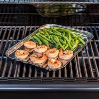 Tava din inox pentru gratar 34 x 24 x 2 cm Char-Broil 140582 - 5
