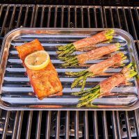 Tava din inox pentru gratar 34 x 24 x 2 cm Char-Broil 140582 - 7