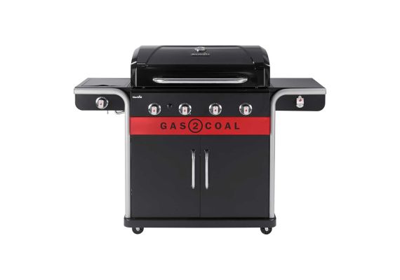 Gratar pe gaz si carbuni hibrid Char-Broil Gas2Coal 2.0 440 cu 4 arzatoare 140926 - 1 Gratar pe gaz si carbuni hibrid Char-Broil Gas2Coal 2.0 440 cu 4 arzatoare 140926 - 1