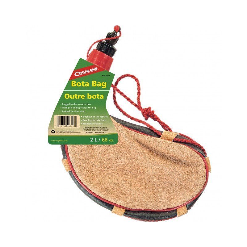 Plosca din piele pentru apa 2L Coghlans - 1 Plosca din piele pentru apa 2L Coghlans - 1