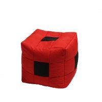 Fotoliu mic Taburet Cub Teteron PufRelax, pretabil la exterior, umplut cu perle polistiren - 1