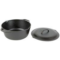 Ceaun din fonta cu capac - cuptor olandez Lodge 30 cm 6,7 litri L-10DOL3 - 3