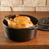 Ceaun din fonta cu capac - cuptor olandez Lodge 30 cm 6,7 litri L-10DOL3 - 7