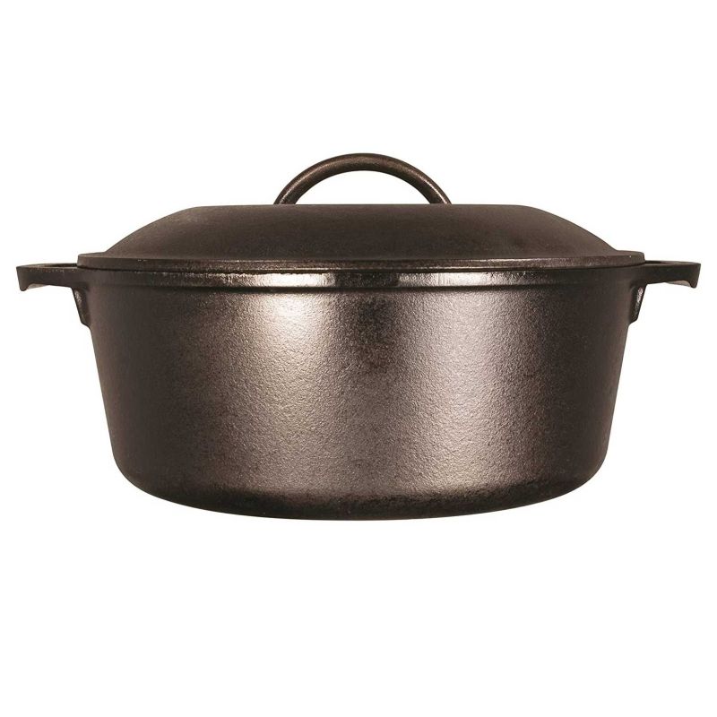 Ceaun din fonta cu capac - cuptor olandez Lodge 30 cm 6,7 litri L-10DOL3 - 2