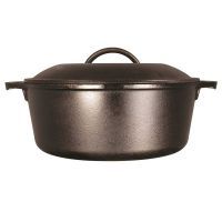 Ceaun din fonta cu capac - cuptor olandez Lodge 30 cm 6,7 litri L-10DOL3 - 2