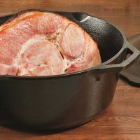 Ceaun din fonta cu capac - cuptor olandez Lodge 30 cm 6,7 litri L-10DOL3 - 8