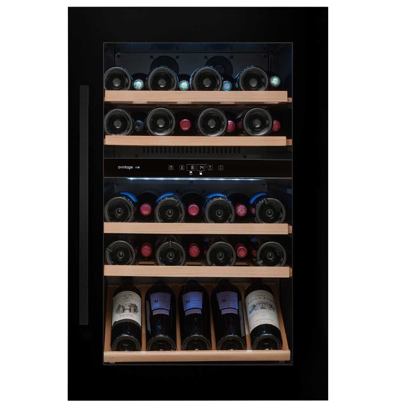 Racitor de vin, 52 sticle, compresor, 2 zone, incorporabil, Avintage AVI48CDZA 59,4 x 55,5 x 88,7 cm - 1