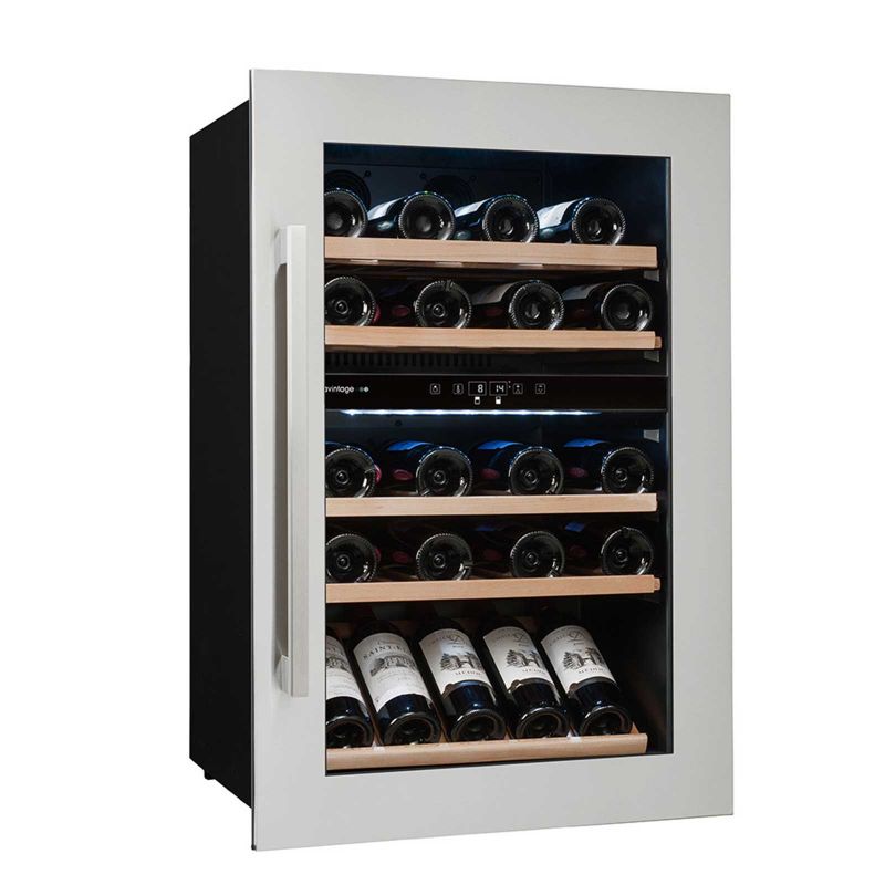 Racitor de vin, 52 sticle, compresor, 2 zone, incorporabil, Avintage AVI47XDZA 59,4 x 55,5 x 88,7 cm - 1
